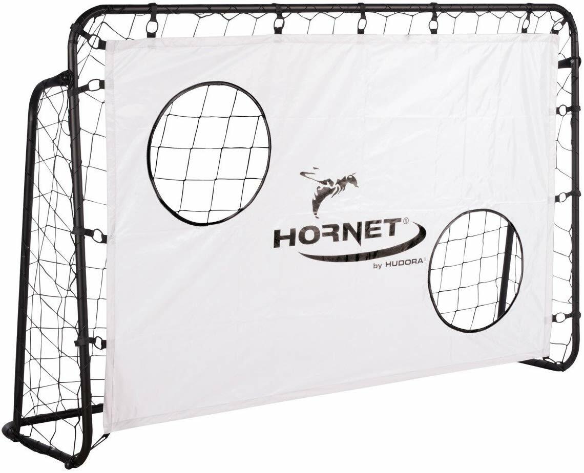 HUDORA 76918 Fußballtor | Tor Hornet 180 mit Torwand und Netz
