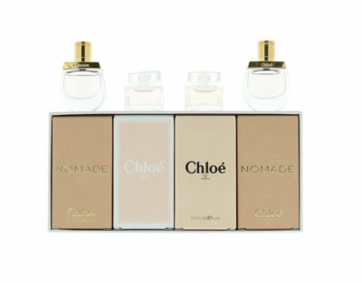 Chloe 4 piece miniature women gift set 2 x nomade, 2 x chloe NIB
