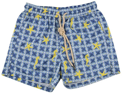 NEW FEFE' SWIM SHORT TRUNKS 100% PES SIZE 38 EU 48 US S FSW10