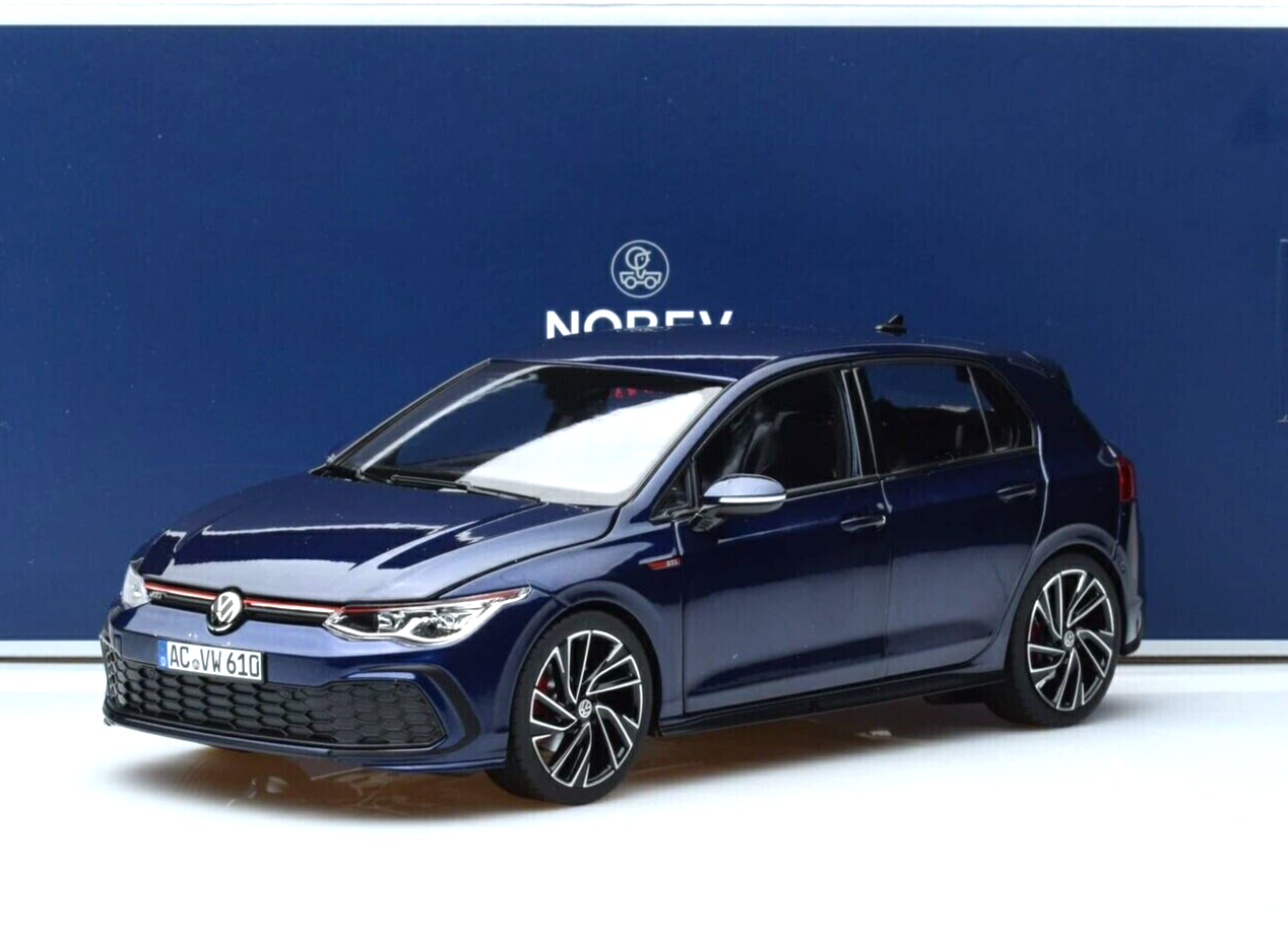 1/18 フォルクスワーゲン ゴルフ　GTI 1/18 Volkswagen Golf VIII GTi 2020 Blue Metallic Diecast
