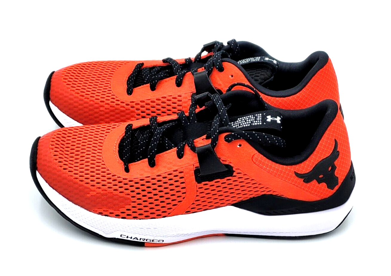 Under Armor Project Rock Red BSR 2 Athletic Training Shoes