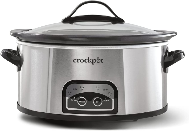 Deluxe 6 Quart Programmable Slow Cooker Timer Au