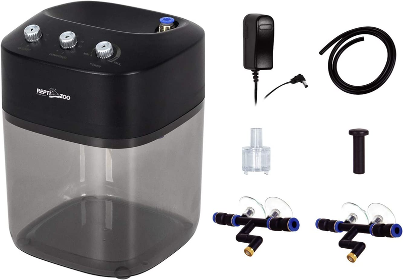 REPTI ZOO 2.2L Solo Adjustable Starter Mister for Reptile Terrariums Humidifier 