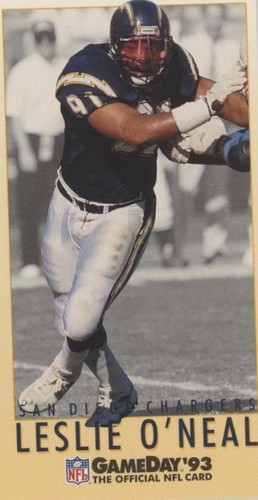 1993 Fleer GameDay Leslie O'Neal #440