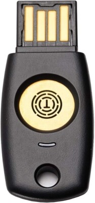 FIDO Security Key T110 FIDO2 U2F Two Factor Authentication USB Key PIN+Touch ...