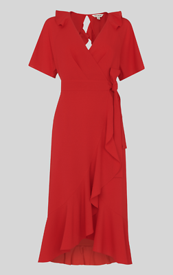 Whistles top wrap dress