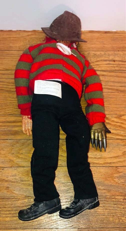 VINTAGE 18" FREDDY KRUEGER NIGHTMARE ON ELM St PULL STRING DOLL 1989 Toy