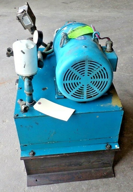 Power Unit John S Barnes Corp Hydraulic Pump Leeson Motor