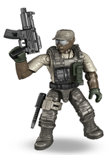 Mega Bloks Call Of Duty 06817 LIGHT ARMOR FIREBASE figure ...