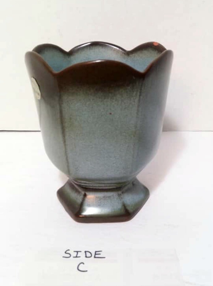 Frankoma Blue Planter