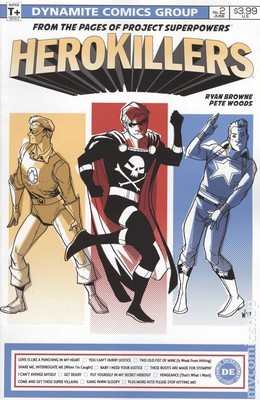 Project Superpowers Hero Killers #2A Woods VG 2017 Stock Image Low Grade