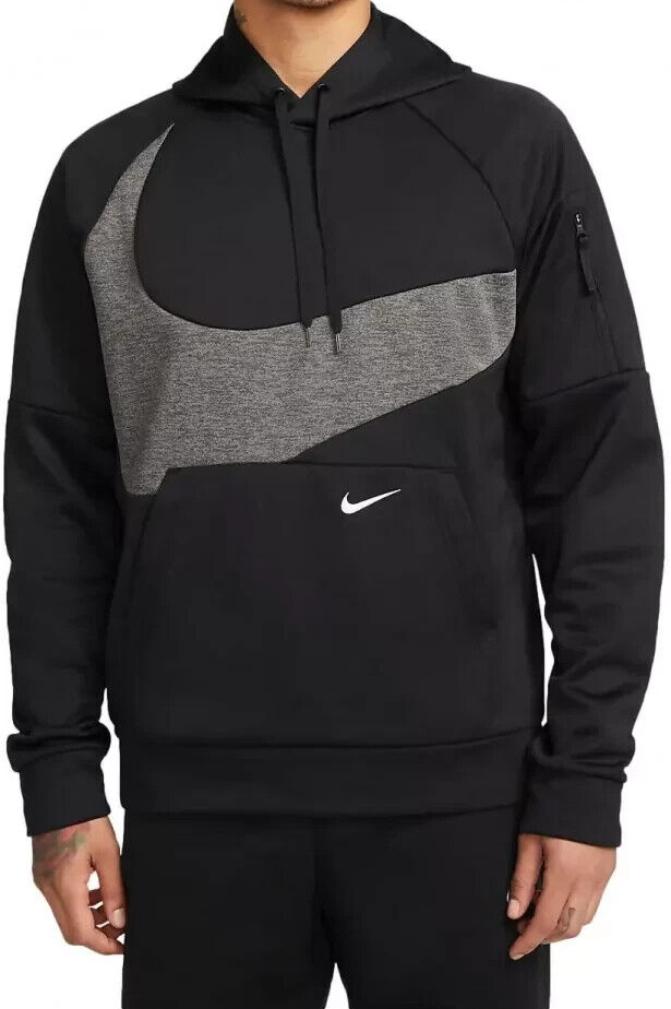 ★★Nike★★ Therma Fit Pullover Fitness Hoodie M Dark Grey Nike Men's Therma Pullover Fitness Hoodie, Grey at Amazon