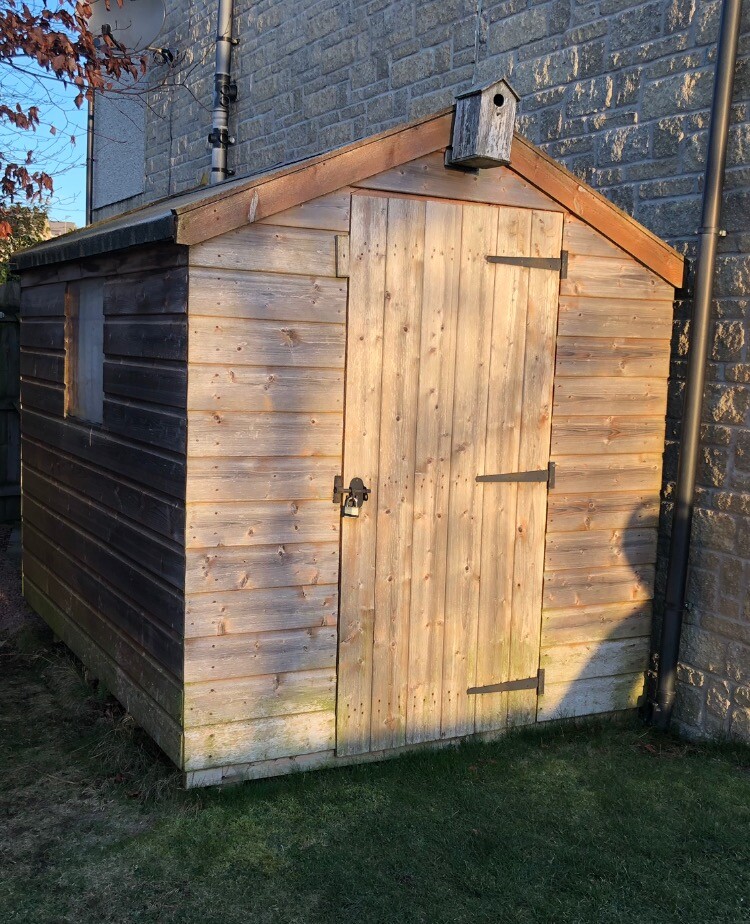 Garden Shed 8ft x 6ft Great Condition in Oldmeldrum, Aberdeenshire