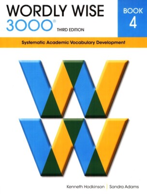 Wordly Wise 3000 Book 4 Systematic Academic Vocabulary Fourth Edition BRAND NEW