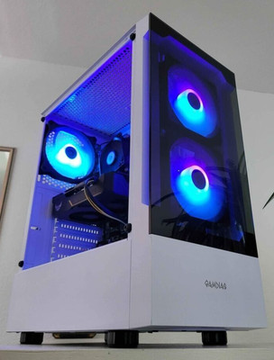 Custom RGB Gaming Desktop PC Intel Core i7 3.40 Quad 32 GB SSD Nvidia RTX 3060