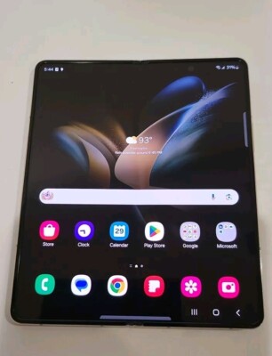 Samsung Galaxy Z Fold4 256GB Cream Unlocked Excellent Condition 9.7/10 