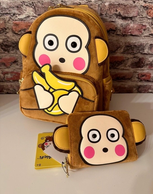 Loungefly X Sanrio Monkichi Tasche Und Geldbeutel Neu Und Ovp