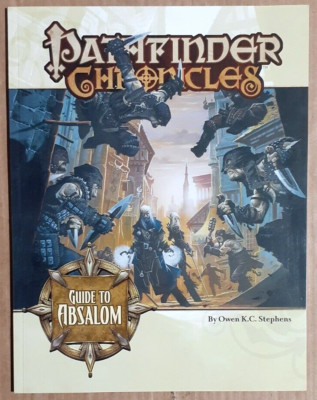 Pathfinder Chronicles Guide to Absalom RPG Book
