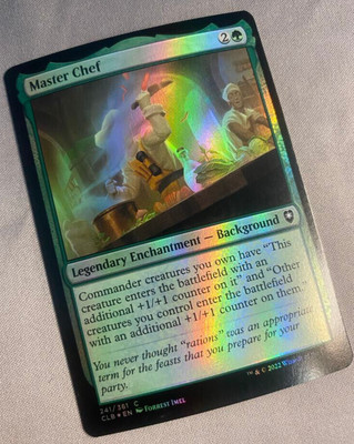 Master Chef - Commander Legends: Battle for Baldur's Gate (CLB) (FOIL) (241) MTG
