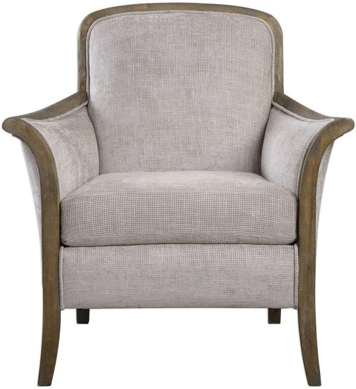 23369 Brittoney Transitional Taupe Accent Chair