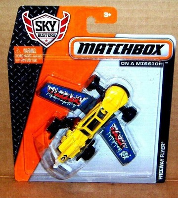 2014 Matchbox Sky Busters - FREEWAY FLYER - Airplane - 1:64 Scale