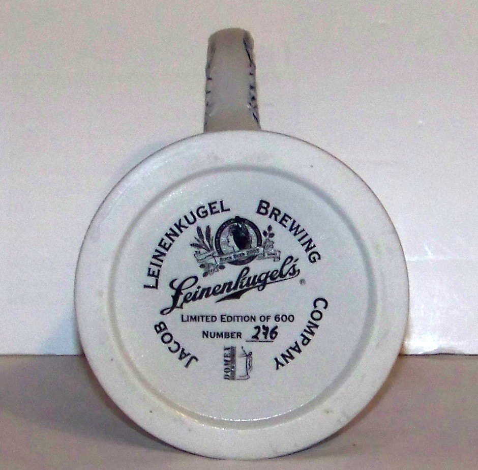 2003 LEINENKUGLE BOCK BEER STEIN LIMITED EDITION 1 OF 600 HTF