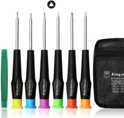 Full Triangle Head Screwdriver Set For Electronic Toys, 7-Piece Triangle Secu...