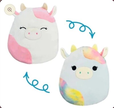 Squishmallow FLIP A MALLOW 8'' Caedyn & Caedia PLUSH NEW