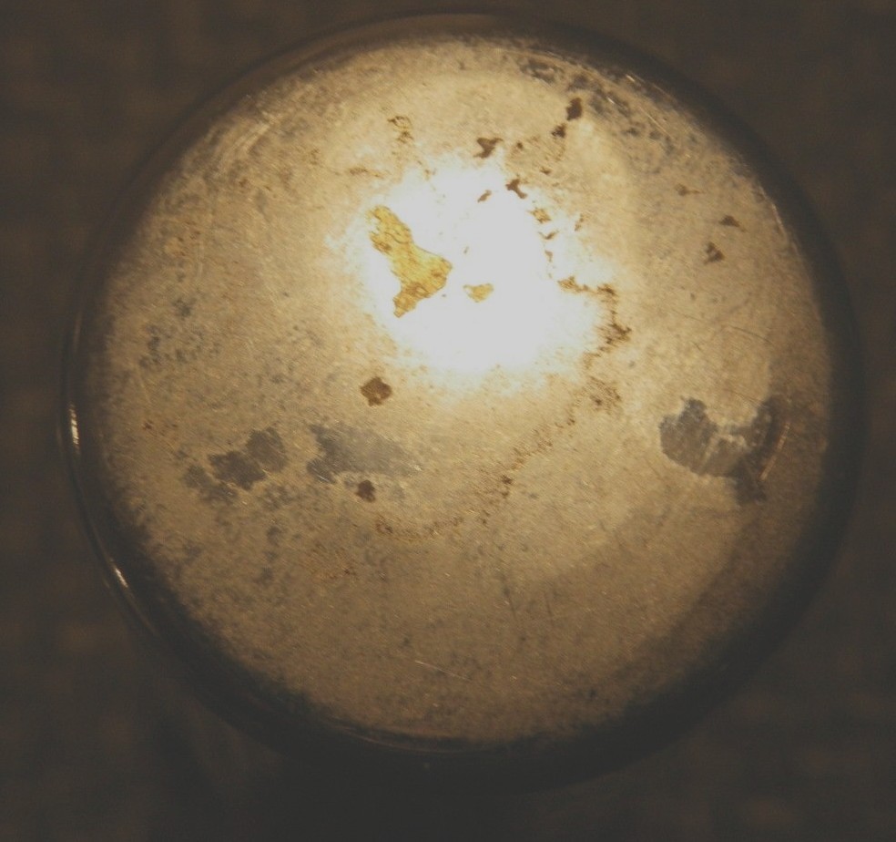 Vintage 1950's COWBOY FLASH tin child's flashlight Western