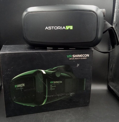 VR Shineecon Astoria Virtual Reality Glasses Black in orig box