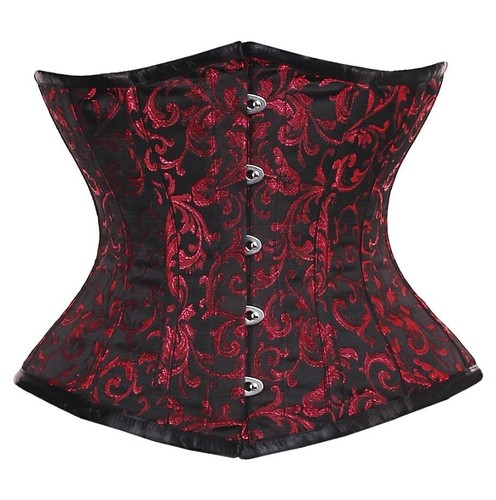 Used Alice Auaa Leather Neck Corset Gothic Women Size One