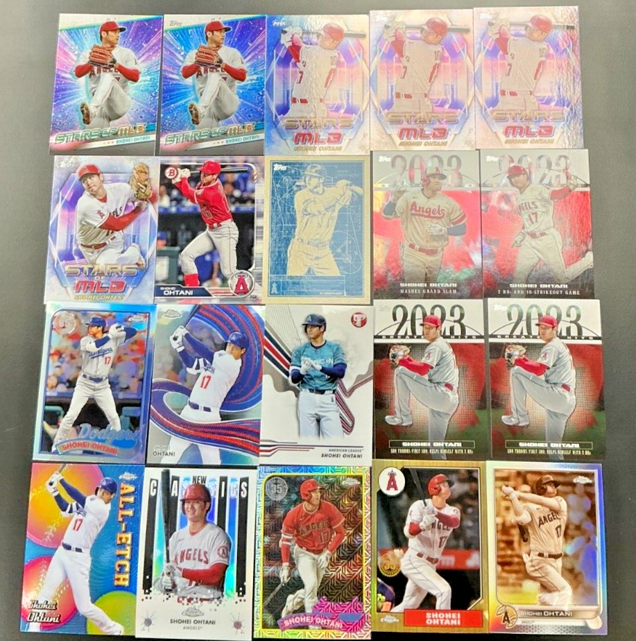 x20) - 2022-24 Topps SHOHEI OHTANI Sepia Refractor Angels x20) - 2022-24 Topps SHOHEI OHTANI Sepia Refractor Angels