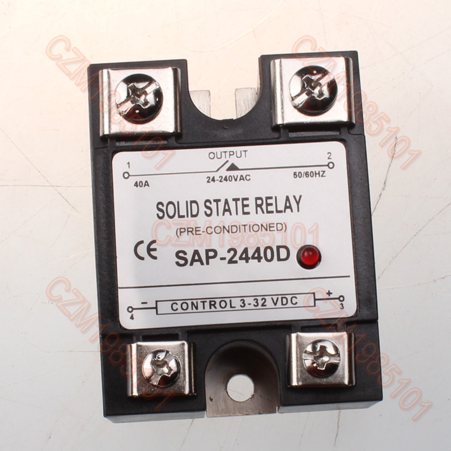 kncard84-0012Masquerade オブリビオニス　SSR Dual Relay SSR Input 3-32VDC Output 240VAC 40A Zero-crossing
