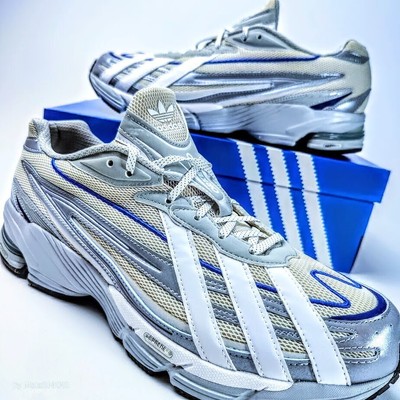 Adidas Orketro Men's US 13 Black Grey Blue White Retro Sportstyle 00 Run Trainer