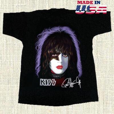 HOT Paul Stanley Retro Black All Size Cotton Black T-Shirt