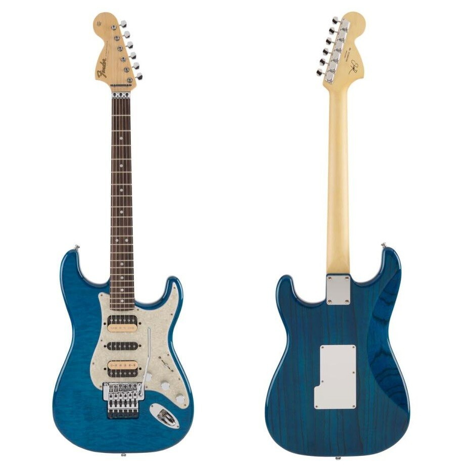 本日限定価格FenderMichiyaHaruhata Stratocaster Fender Made in Japan Michiya Haruhata Stratocaster Caribbean