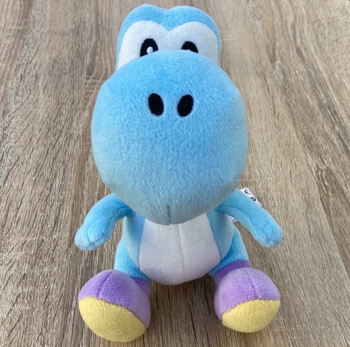 Yoshio出品 2010 Yoshi Light Blue Plush Nintendo Super Mario All Star