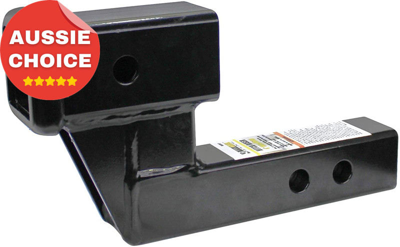 50397 Trailer Hitch Riser 2 Inch Receiver Adjustable 4 Inch Rise Drop
