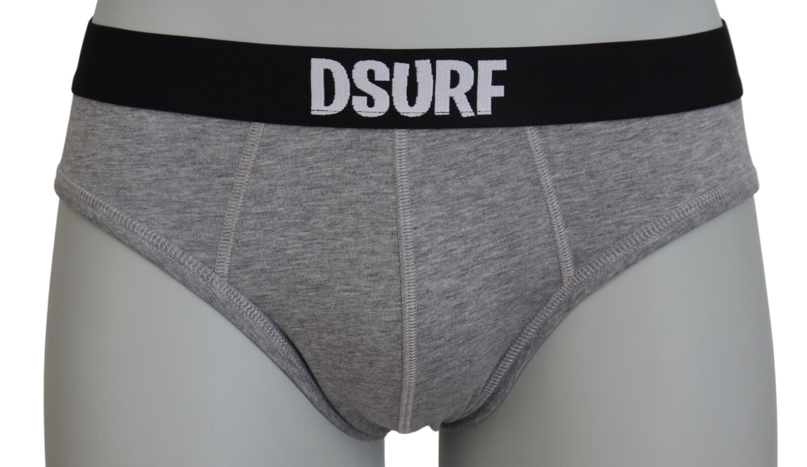 DSQUARED2 Undewear Серые хлопковые эластичные мужские трусы с логотипом DSURF IT5 / США M Рекомендуемая цена 80 долларов США