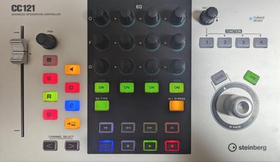 YAMAHA steinberg cc121 integration hardware controller Cubase engineer