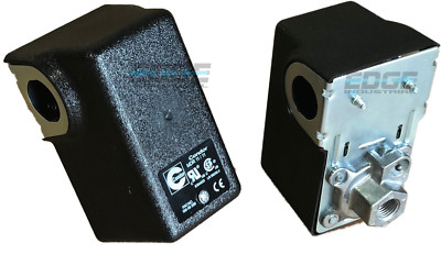 HEAVY DUTY CONDOR USA PRESSURE SWITCH, 26AMP, 11LAXX, 120/150 PSI,1/4'' FNPT,DPST