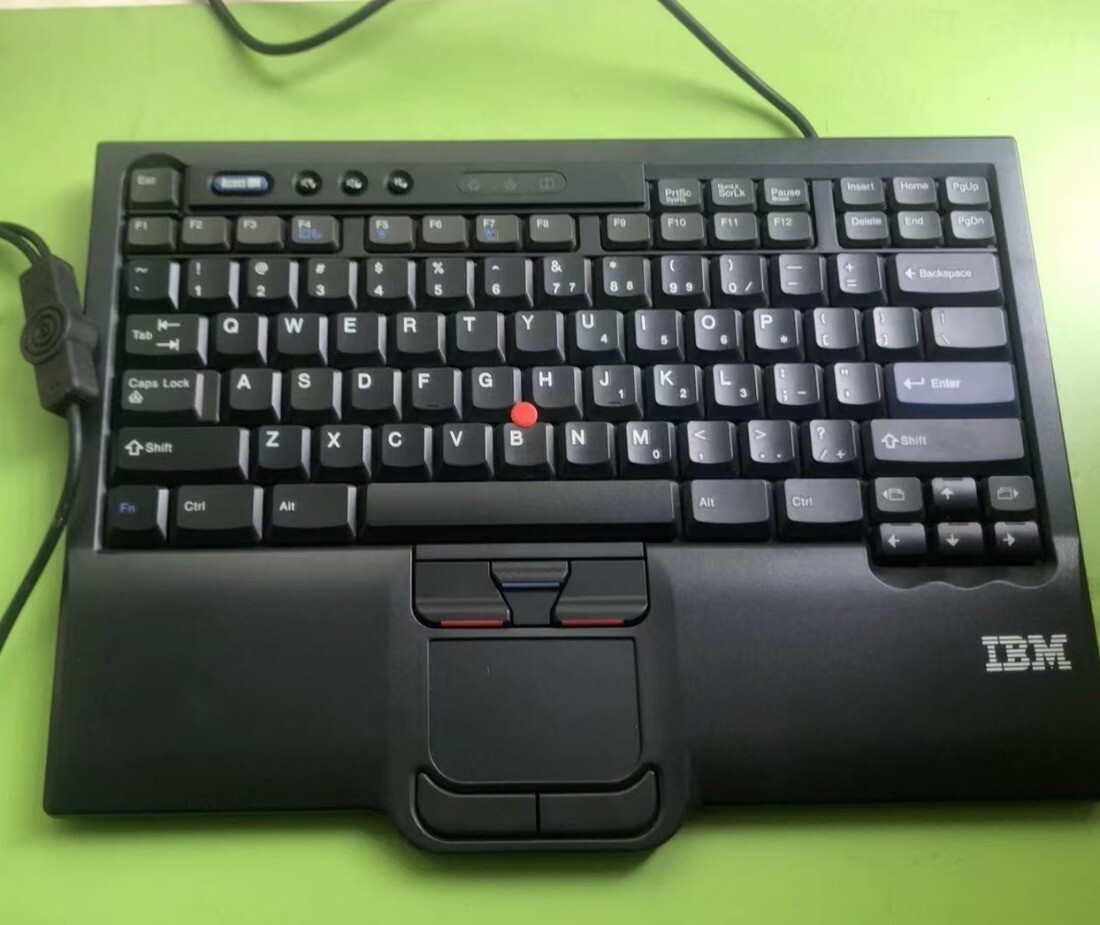 Original Lenovo IBM SK-8840 PS/2 TrackPoint Wired Keyboard