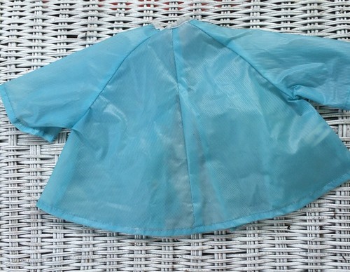 Terry Lee Doll Clothes Blue Tagged Raincoat   L