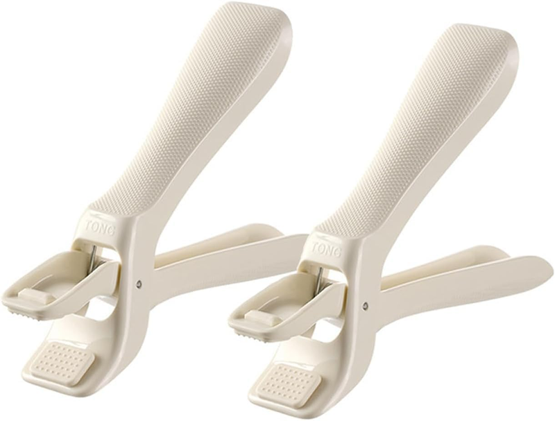 Anti-Scald Bowl Holder Clips, Multi-Function Heat Resistant Silicone Grip Tongs,