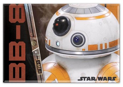 Металлический магнит Star Wars BB8 2,5 x 3,5 мм
