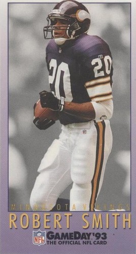 1993 Fleer GameDay Robert Smith #153