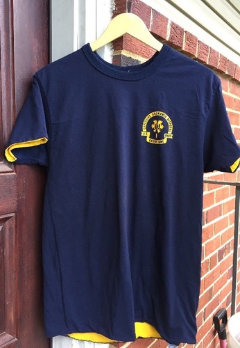 Vintage USN US Navy eBay & | Jersey. Reversible Yellow Blue 50/50% T Champion Shirt