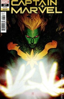 Captain Marvel #27B Chang Variant FN 2021 Stock Image