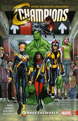 Champions TPB 2nd Series Collections #1-1ST VF 2017 Stock Image