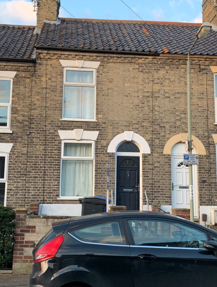 2 bed House Victorian Terrace House walking distance from Norwich